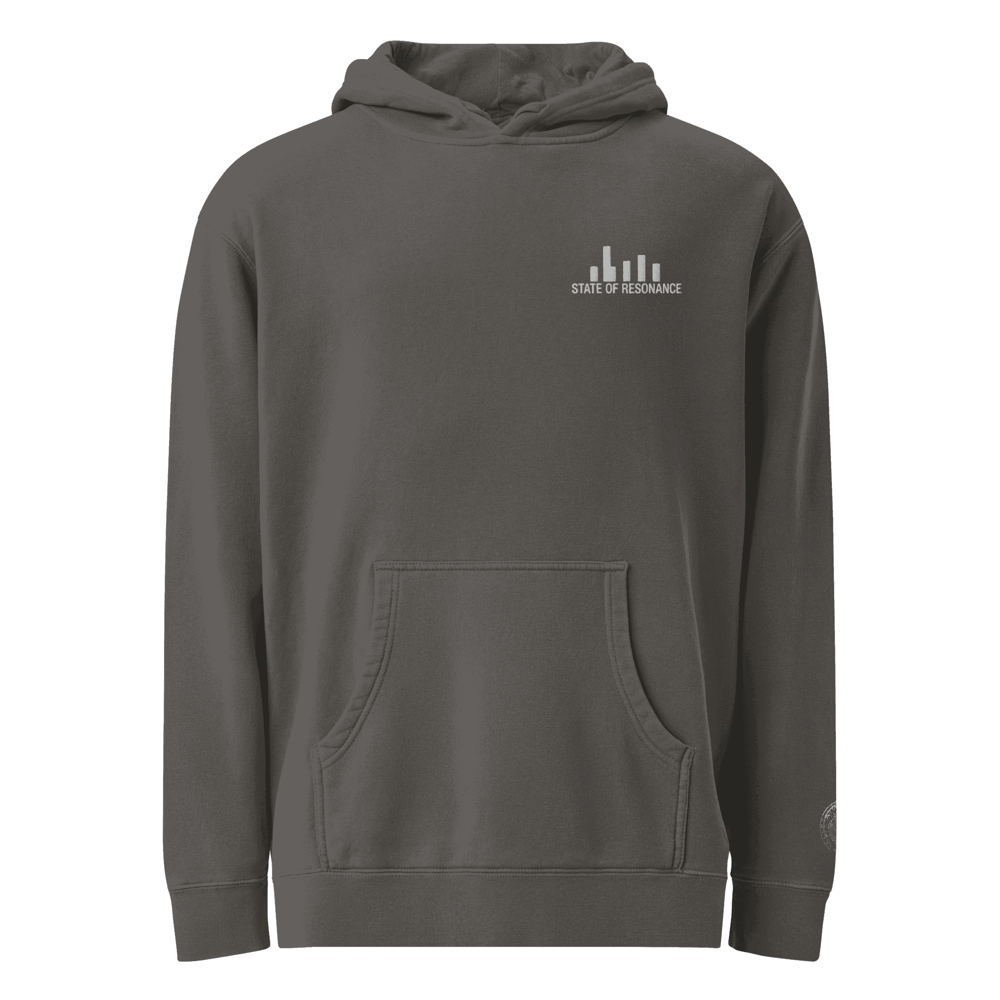 Embroidered Sigil of Strength Urban Hoodie - State of Resonance