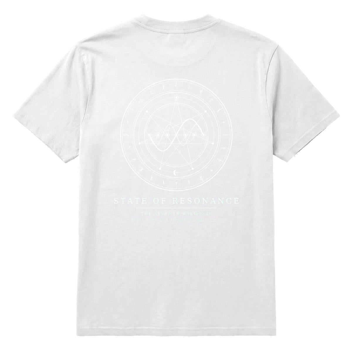 Seventh Harmonic heavyweight tee, dark edition, view 8 — State of Resonance