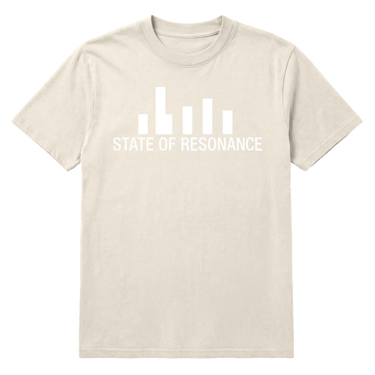 Seventh Harmonic heavyweight tee, light edition, view 5 — State of Resonance